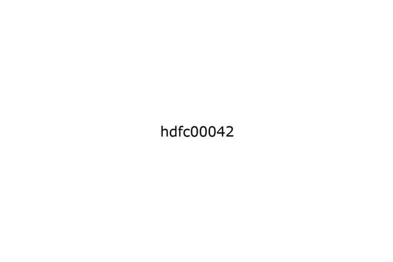 hdfc00042