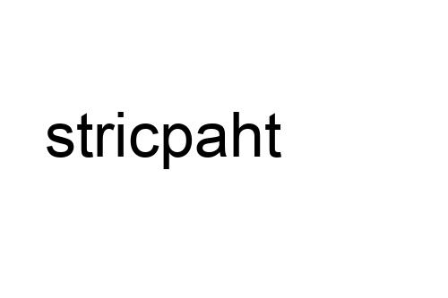 stricpaht