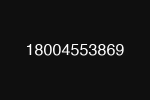18004553869