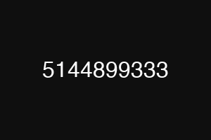 5144899333