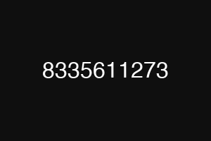 8335611273