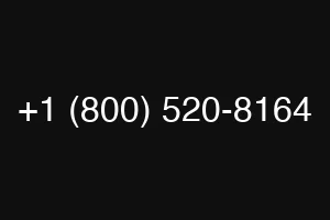 +1 (800) 520-8164