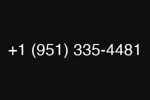 +1 (951) 335-4481