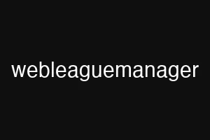 webleaguemanager
